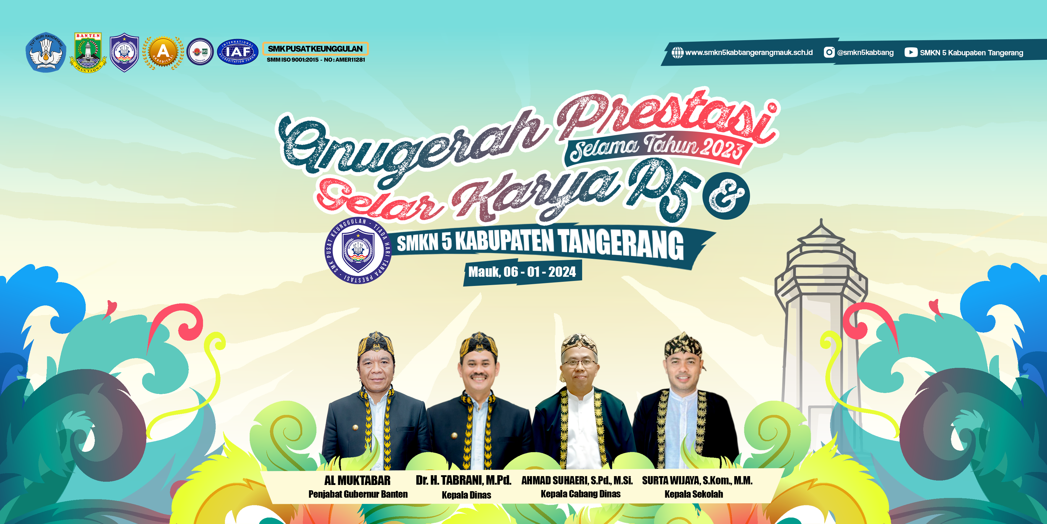 Read more about the article Anugerah Prestasi Dan Gelar Karya P5 Tahun 2023 SMK Negeri 5 Kabupaten Tangerang
