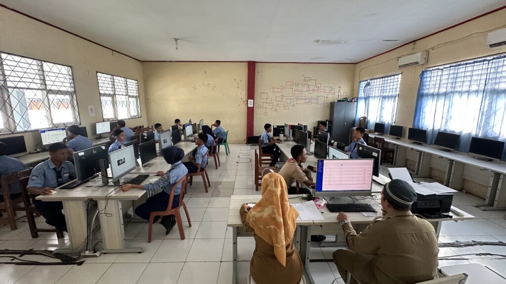 Asesmen Nasional Semakin Dekat, SMKN 5 Kabupaten Tangerang Laksanakan Gladi ANBK