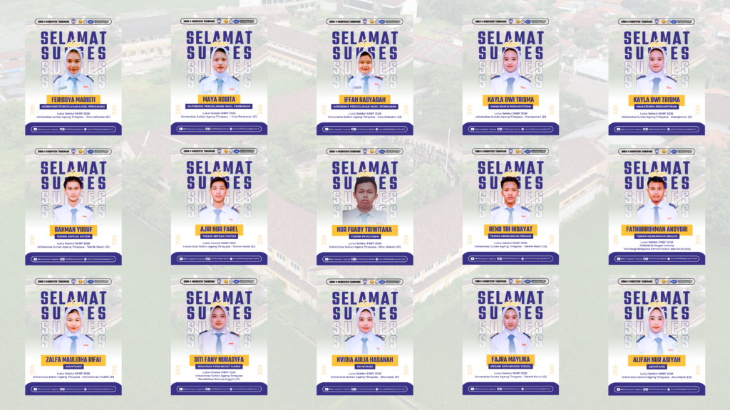 15 Peserta Didik SMKN 5 Kabupaten Tangerang Lulus SNBP 2026