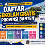 Daftar Sekolah Gratis Provinsi Banten di Sekitar SMKN 5 Kabupaten Tangerang